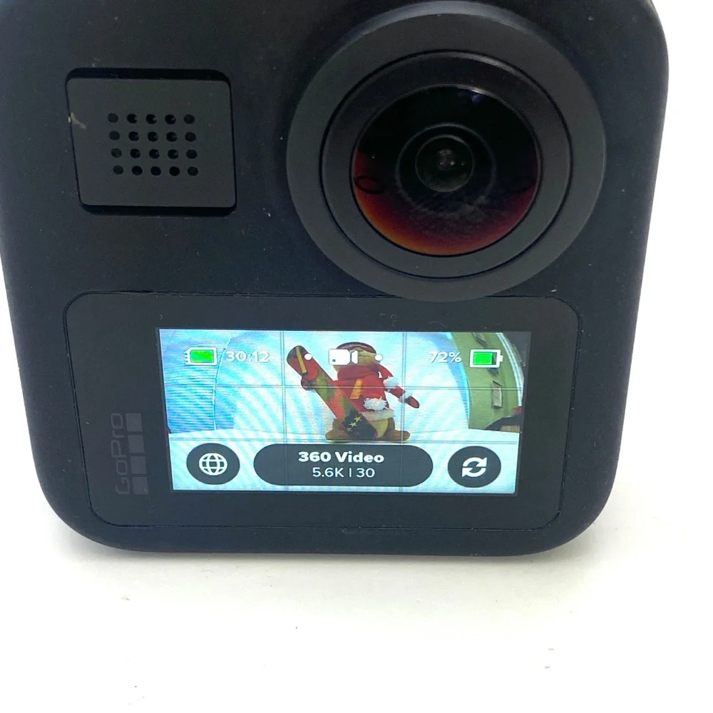 GoPro MAX 360 Waterproof Action Dual Lens Live Streaming Camera w/16GB Mem Card